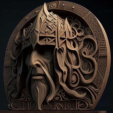 3D модель Гра The Lord of the Rings Online Helms Deep (STL)